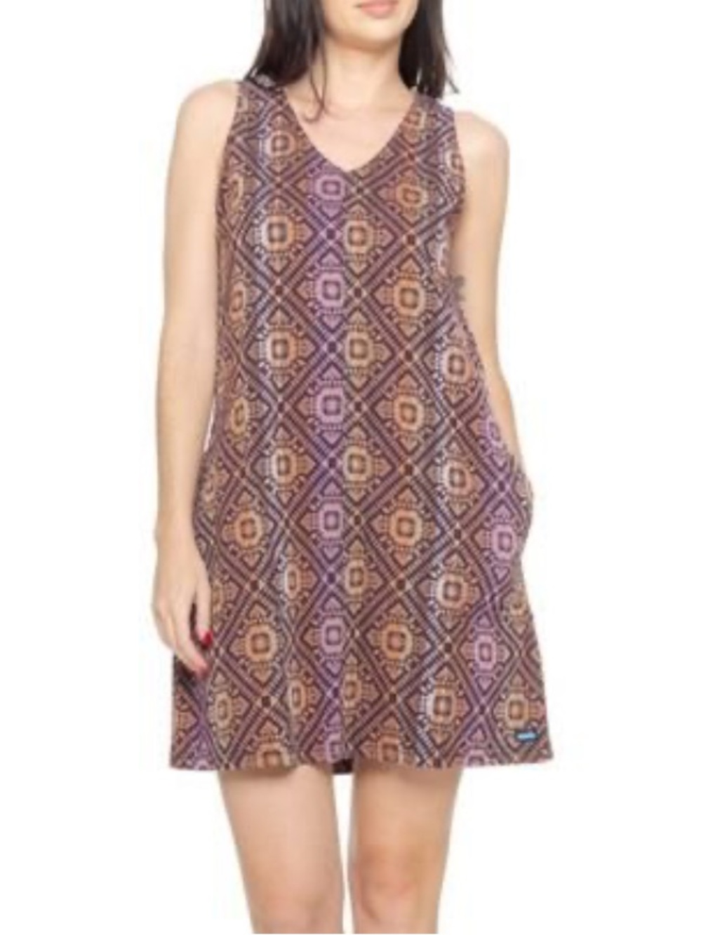 KAVU | Pacific Vista Shift Dress in Berry Bliss Size Large